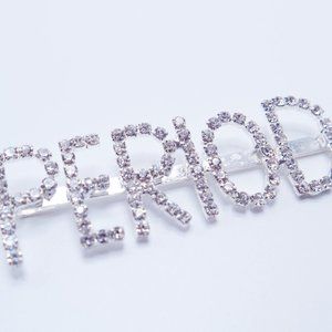 Period Diamond Hair Clip